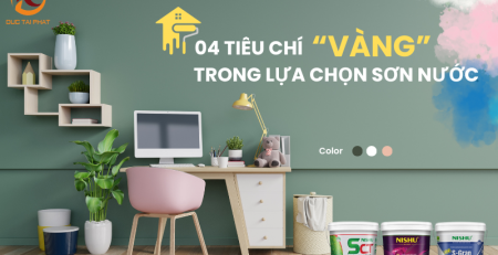 Những tiêu chí cần biết khi lựa chọn sơn nước