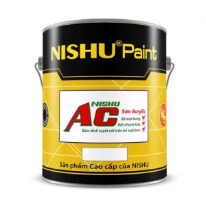 Sơn phủ Nishu Acrylic (AC) nhanh khô - Đức Tài Phát