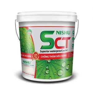 Sơn chống thấm đa màu SCT – Nishu