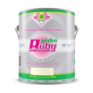 Sơn ngoại thất Nishu Ruby cao cấp